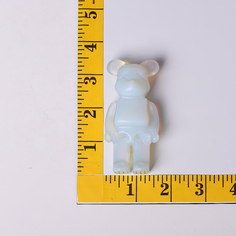 Opalite Bear Brick Crystal Carvings Wholesale Crystals USA