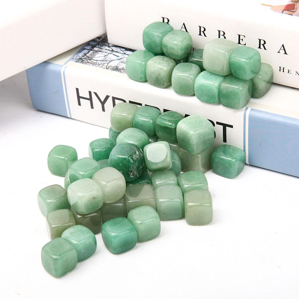 0.1kg Green Aventurine Cubes Wholesale Crystals USA