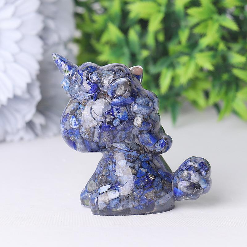 2.5"-3.0" Resin Unicorn Crystal Carvings Wholesale Crystals USA