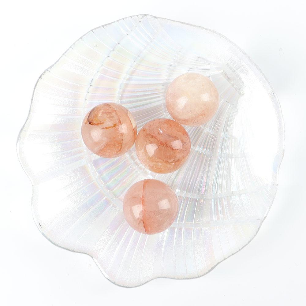 1 "Fire Quartz Crystal Sphere Wholesale Crystals USA