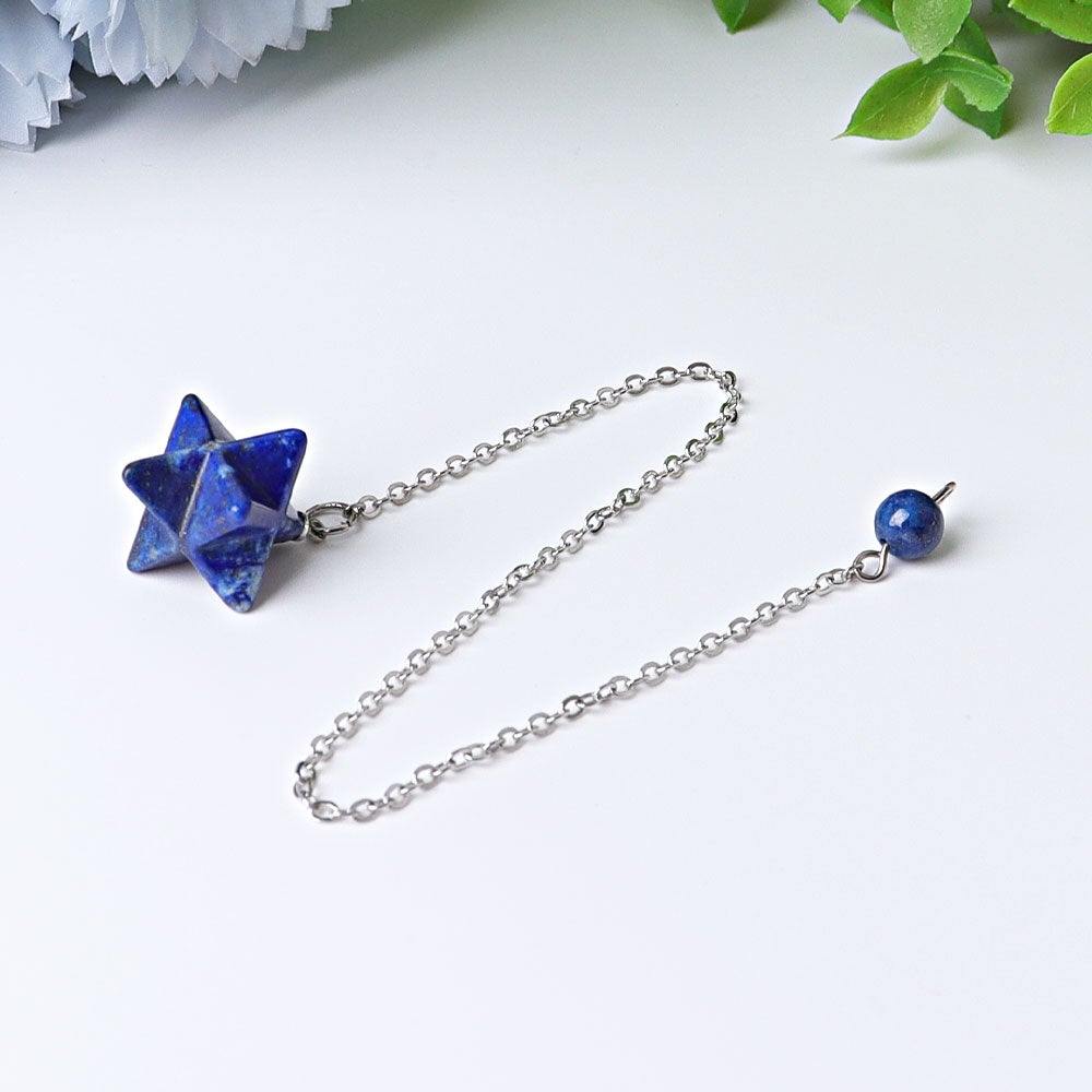0.5" Merkaba Pendulum Wholesale Crystals USA
