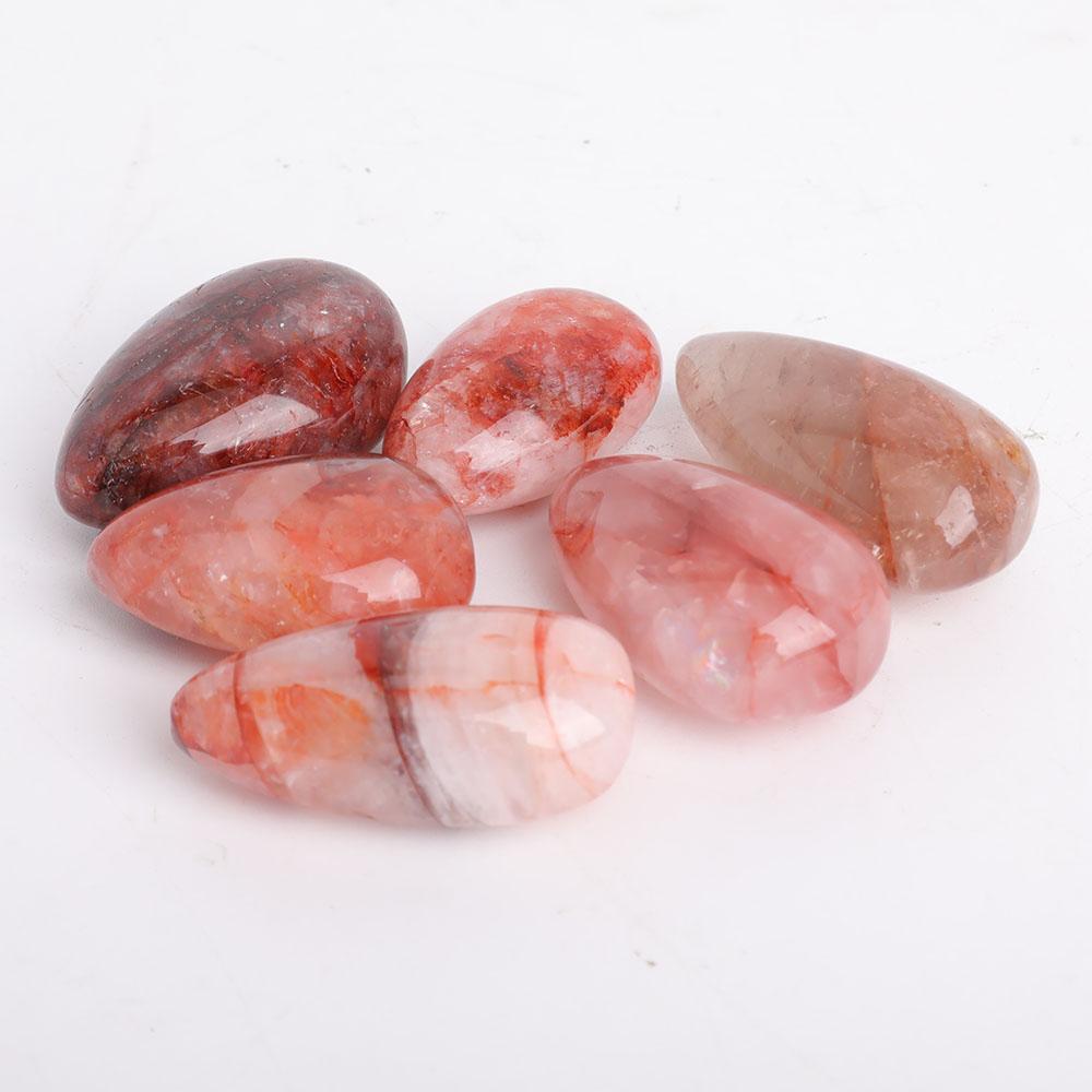 0.1kg Fire Quartz Tumbles Wholesale Crystals USA