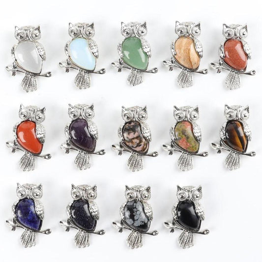 Owl Pendant Wholesale Crystals USA