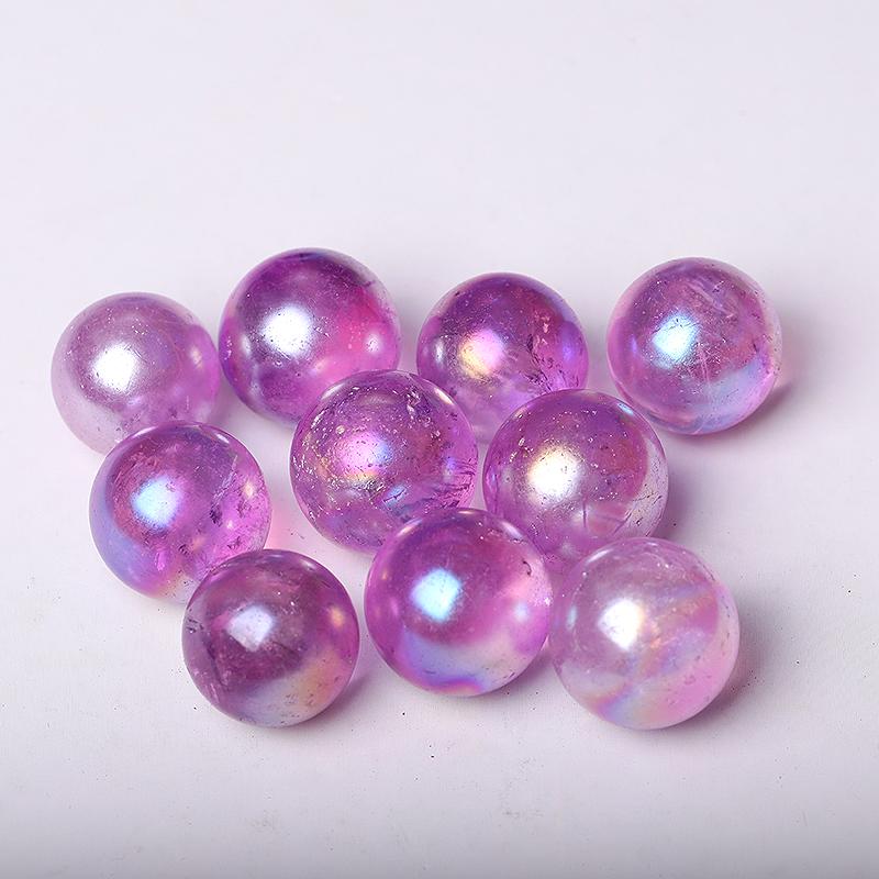 0.25kg Aura Purple Crystal Sphere Wholesale Crystals USA