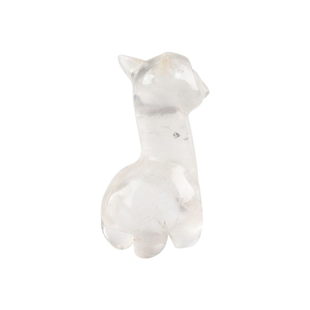 Clear Quartz Crystal Carving Alpaca Wholesale Crystals USA