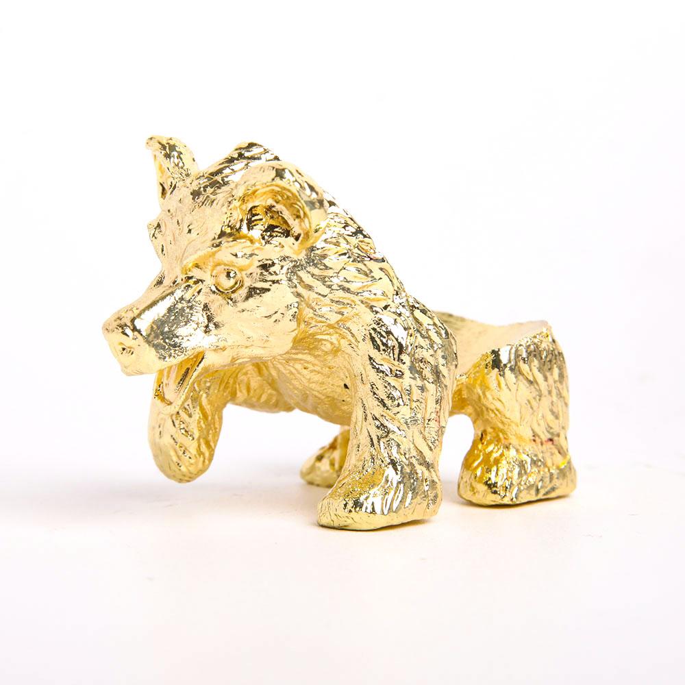 Metal Bear Shaped Holder Stand