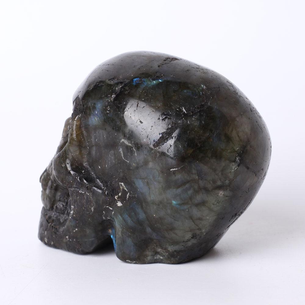 3" Larbradorite Crystal Carving Skull Wholesale Crystals USA