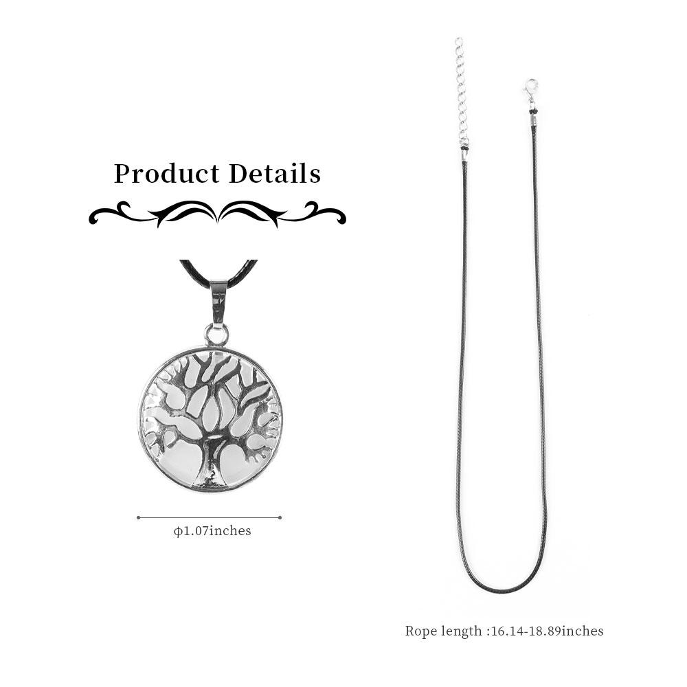 1" Tree of life Round Pendant Wholesale Crystals USA
