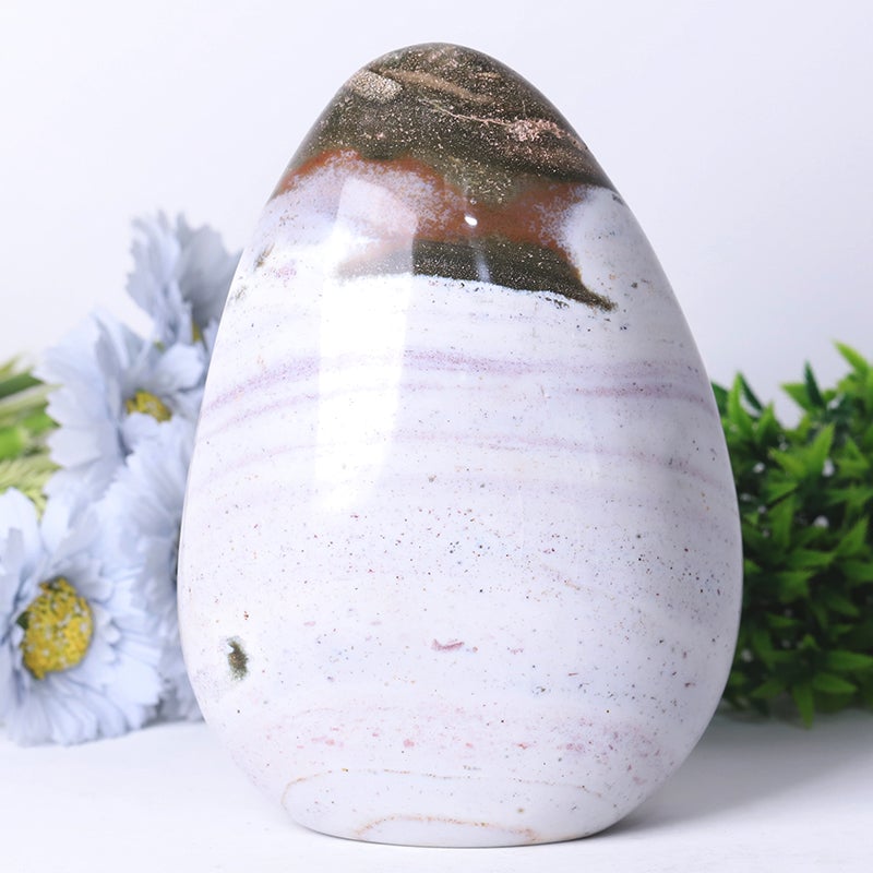 5"-7.5" Unique Ocean Jasper Stone Free Form