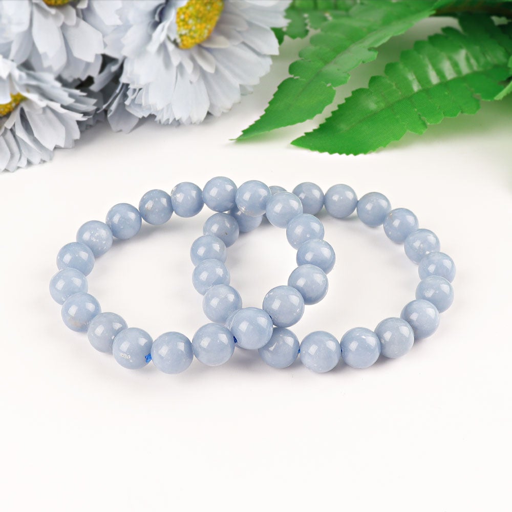 10mm Angelite Crystal Bracelet Wholesale Crystals USA