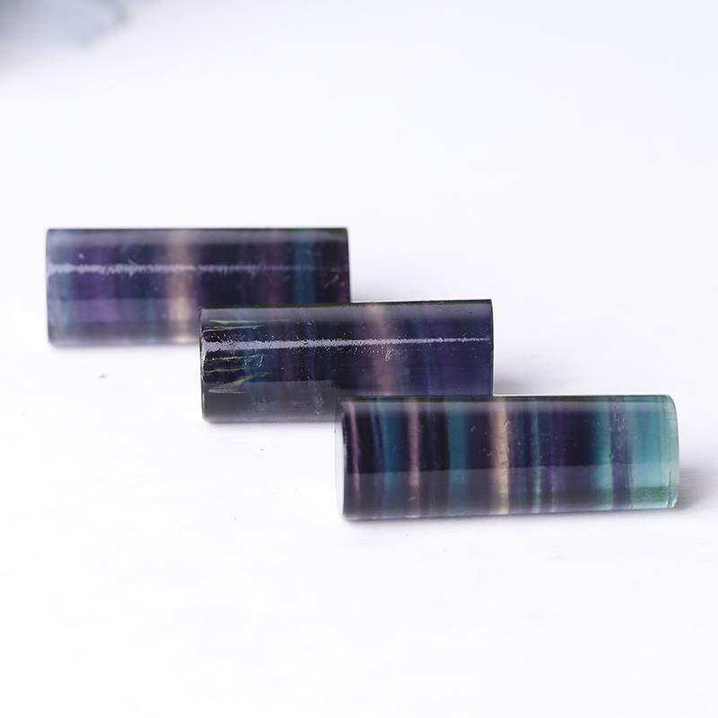 1.2" Fluorite Cylinder Crystal Point Wholesale Crystals USA