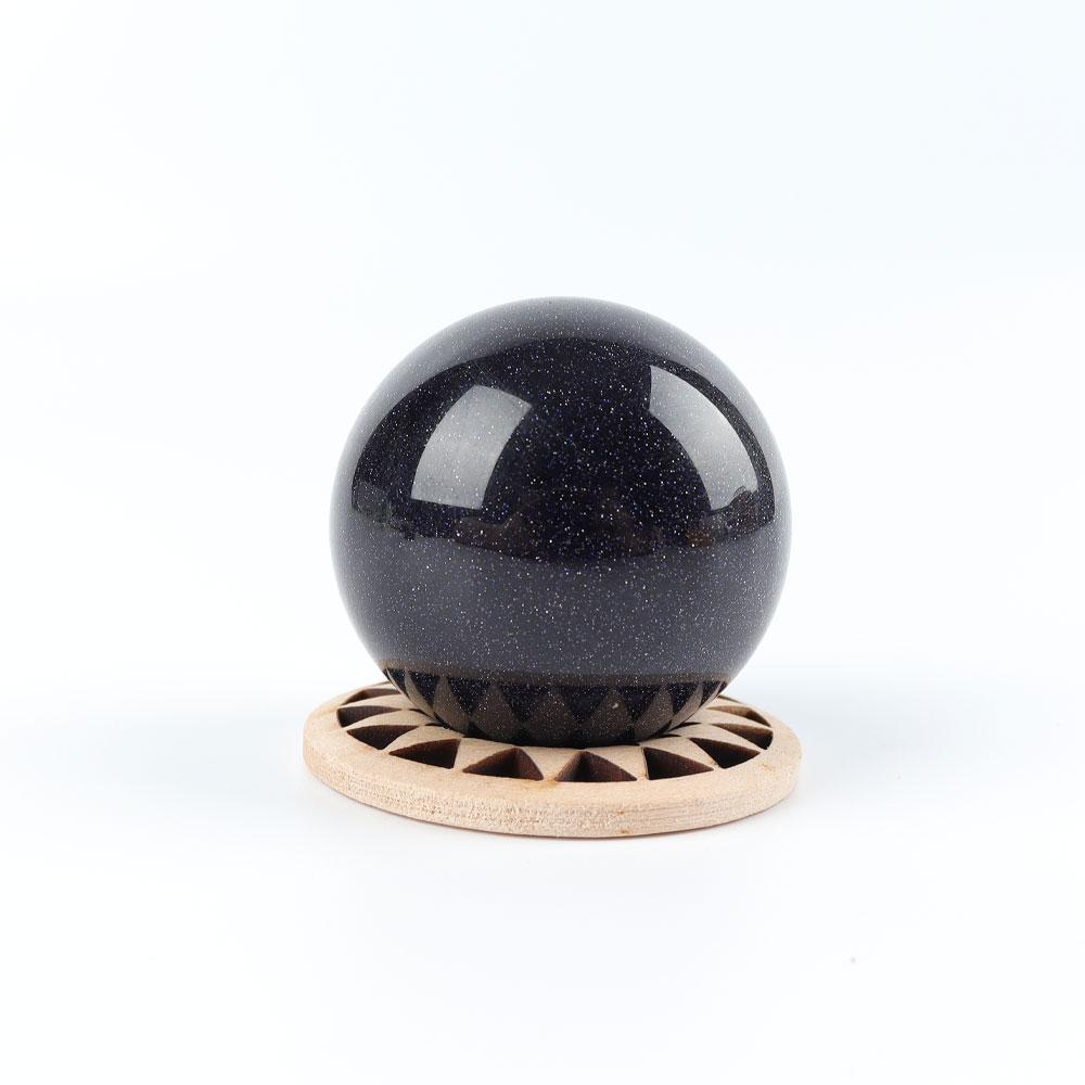 2" Blue Sandstone Sphere Wholesale Crystals USA