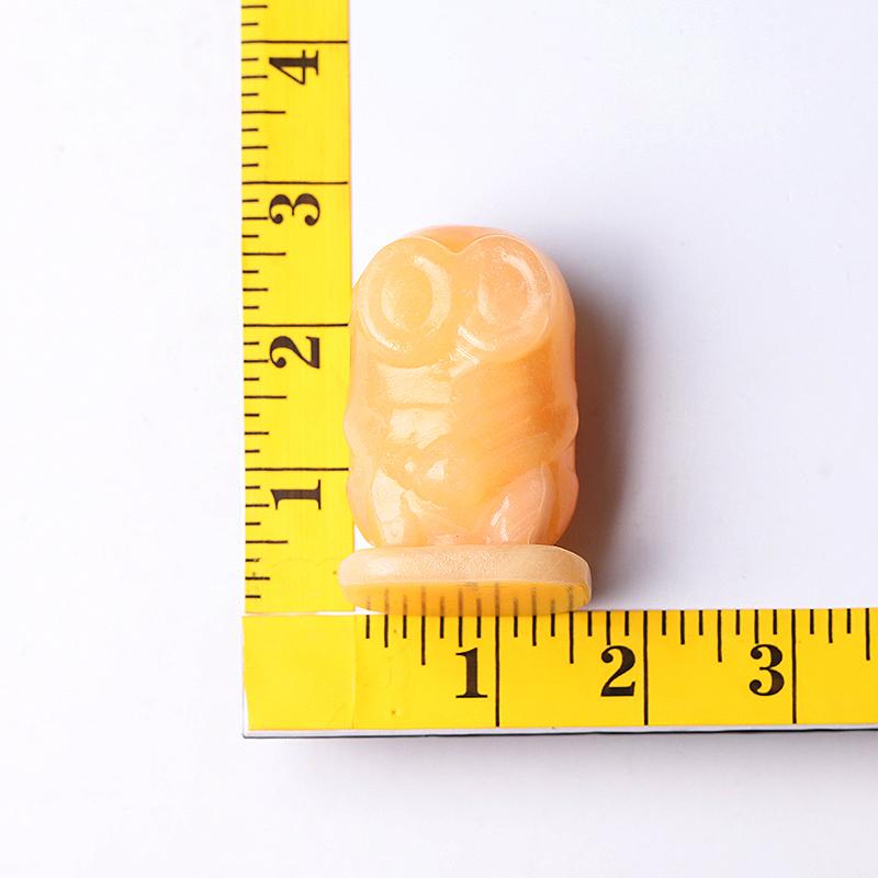 2.5" Yellow Jade Minions Crystal Carvings Wholesale Crystals USA