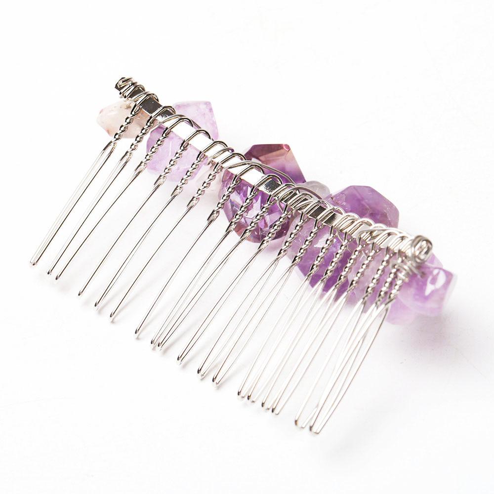 Amethyst Crystal Crown Comb Wholesale Crystals USA