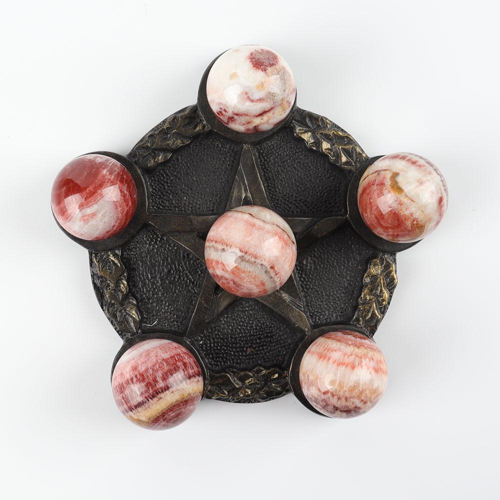 Resin Pentagram Plate Stand