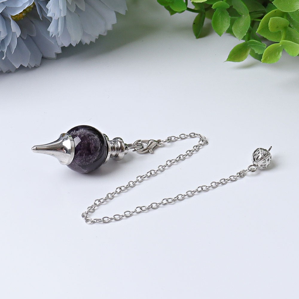 9" Round Crystal Pendulum Wholesale Crystals USA