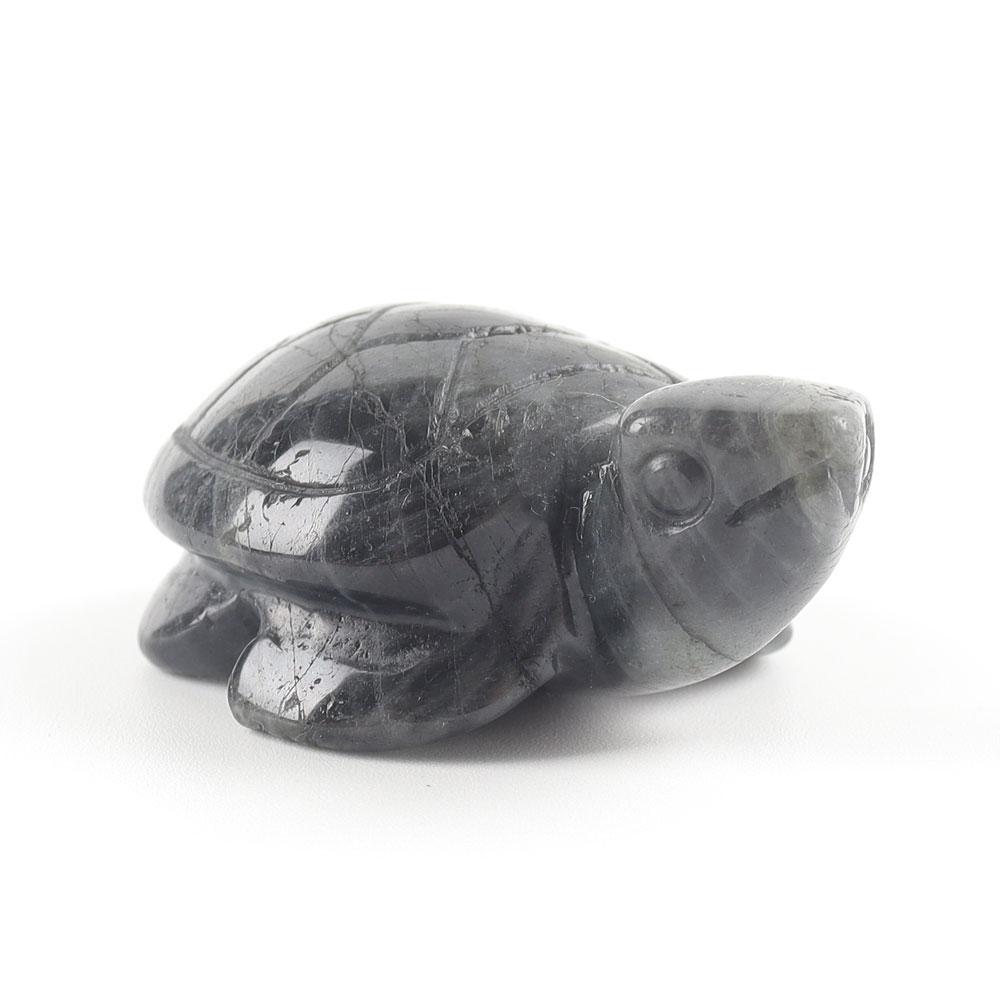 Labradorite Rainbow Turtle Crystal Carving Luck Fortune Healing Statue Wholesale Crystals USA
