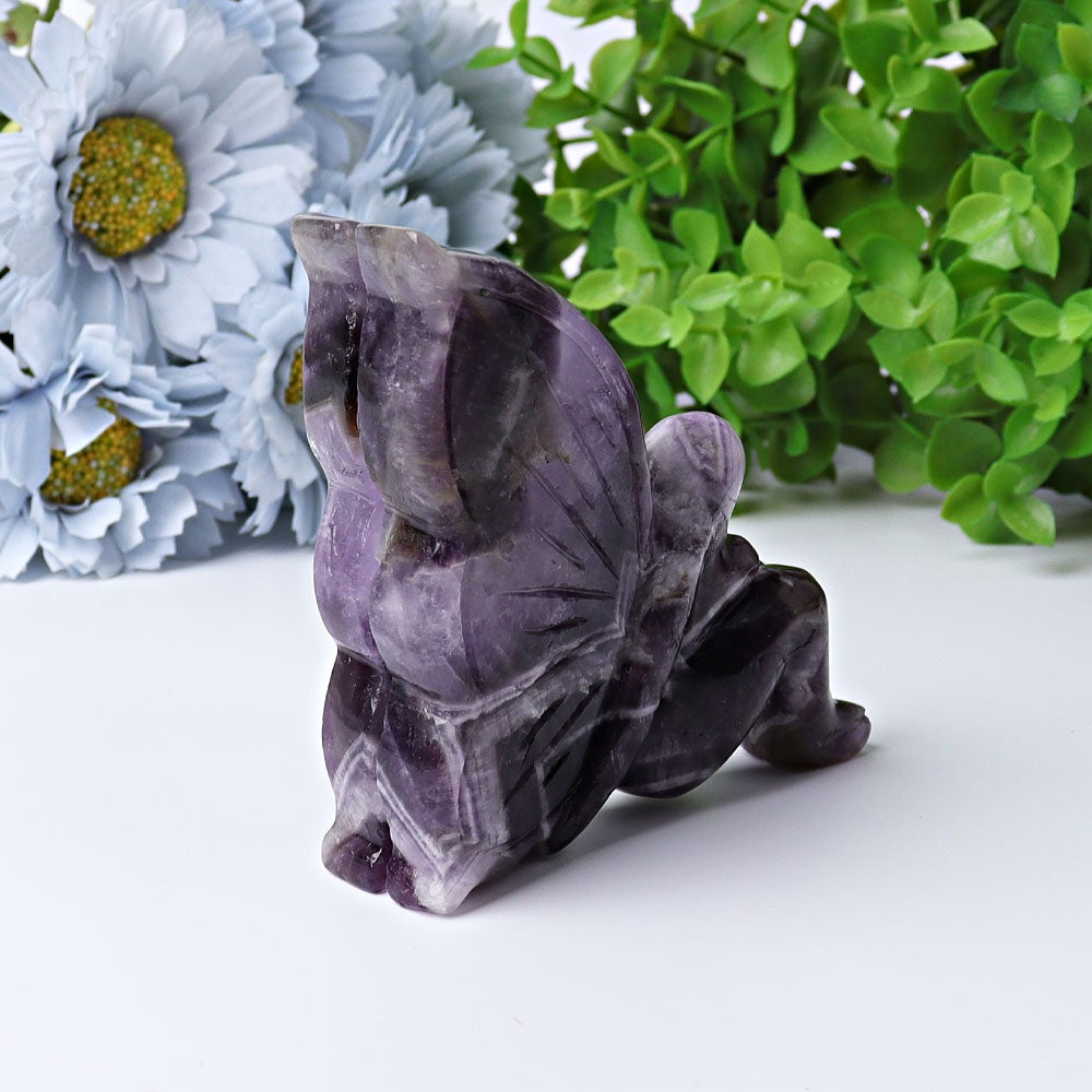 3.5" Dream Amethyst Fairy Crystal Carvings Wholesale Crystals USA