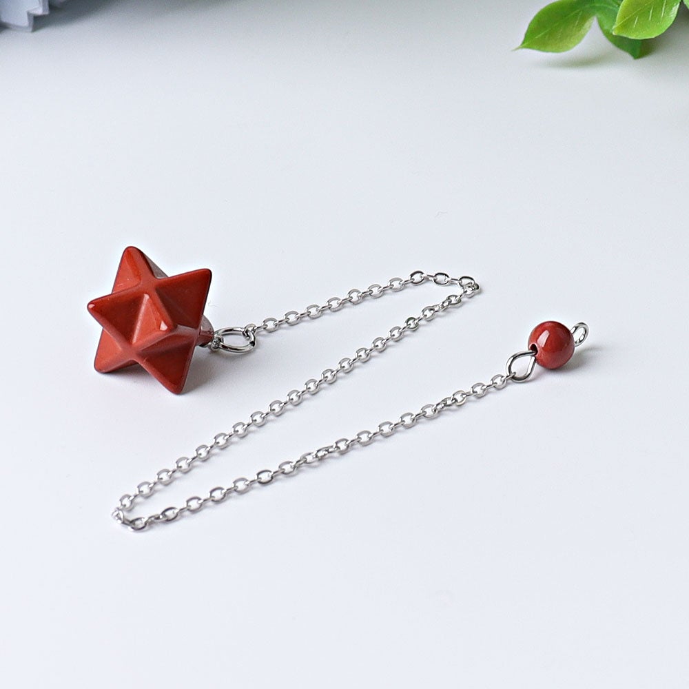 0.5" Merkaba Pendulum Wholesale Crystals USA