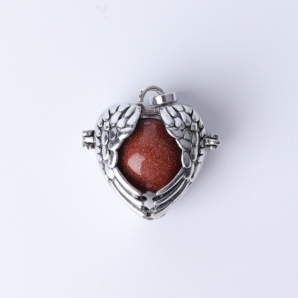 1.16" Heart Shape Crystal Pendant Wholesale Crystals USA