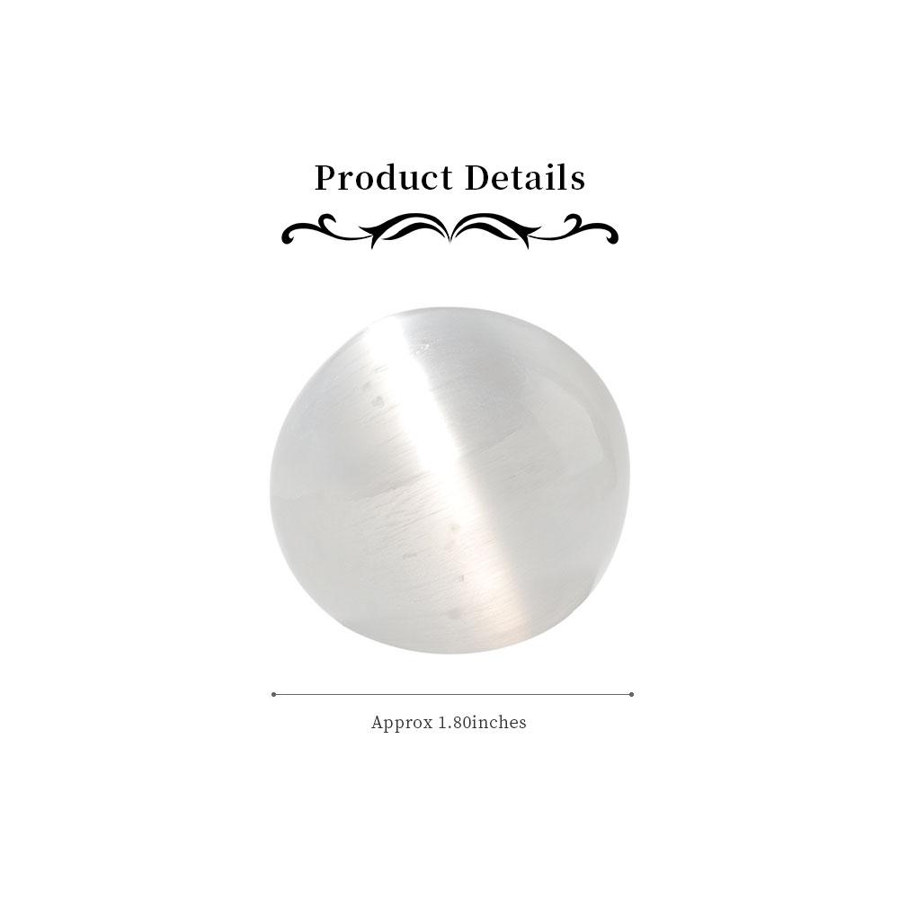 2" Selenite Sphere Wholesale Crystals USA