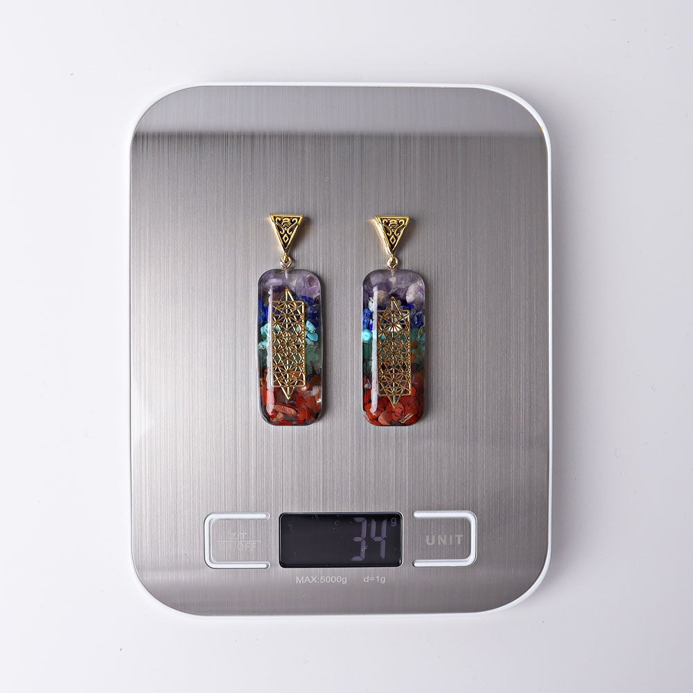 2.2" Chakra Pendant Wholesale Crystals USA