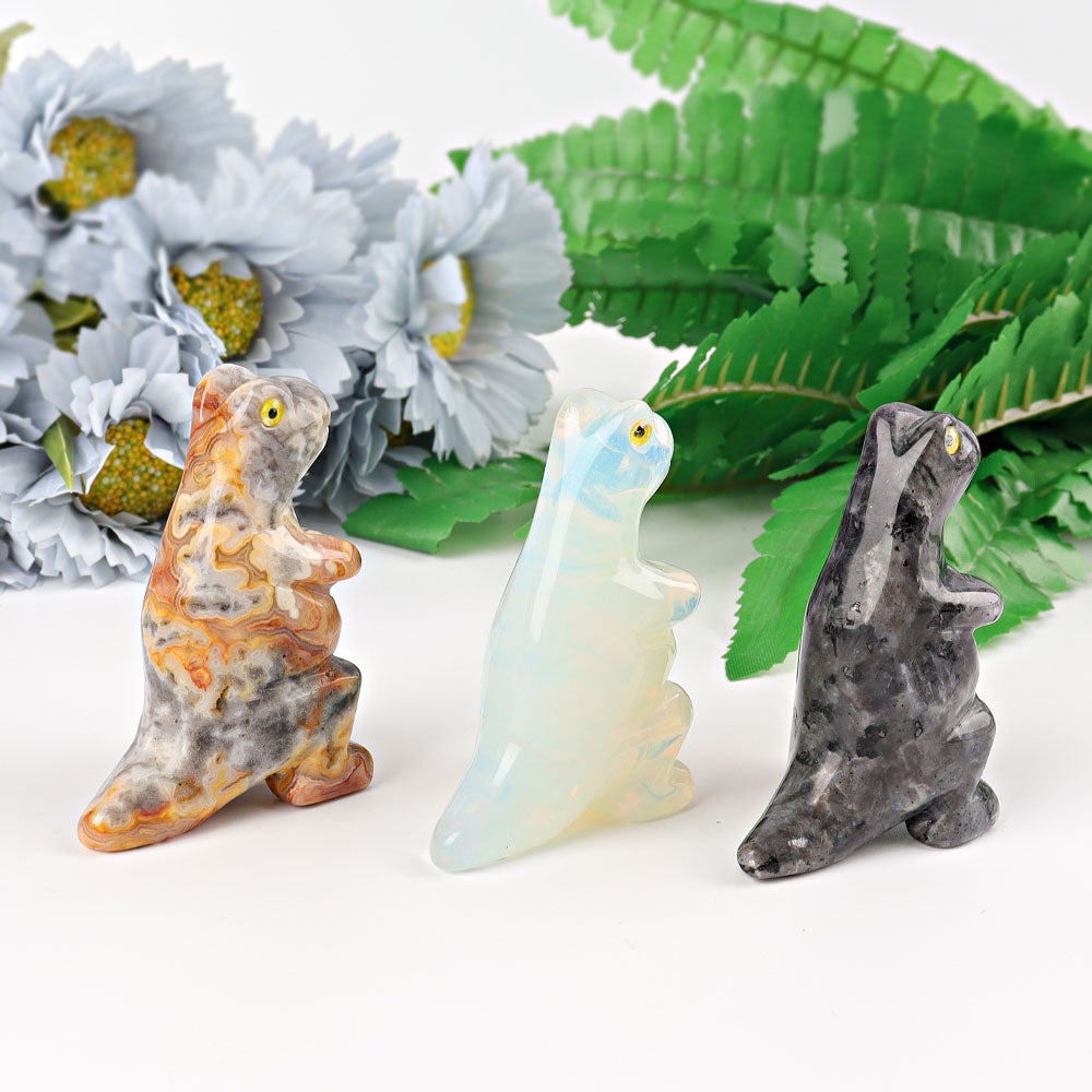 2.5" Dinosaur Crystal Carving Wholesale Crystals USA