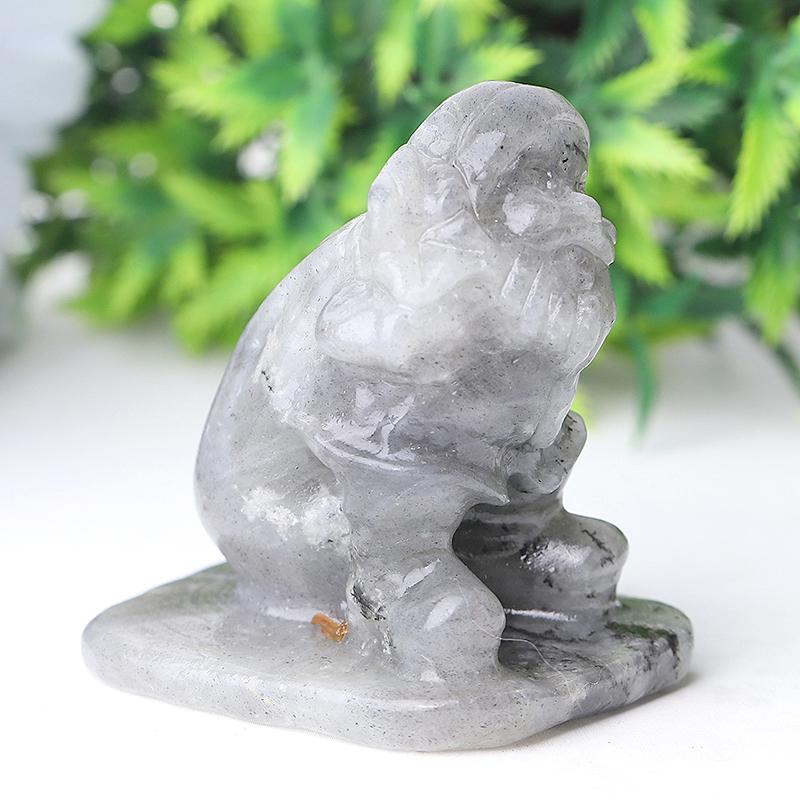2.2" Labradorite Santa Claus Crystal Carvings Wholesale Crystals USA