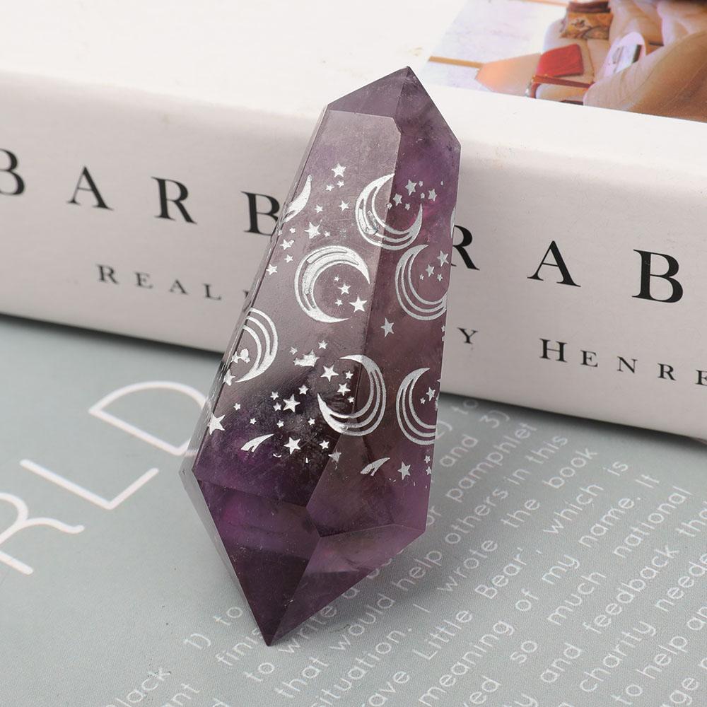 Amethyst Double Terminated Point Wholesale Crystals USA