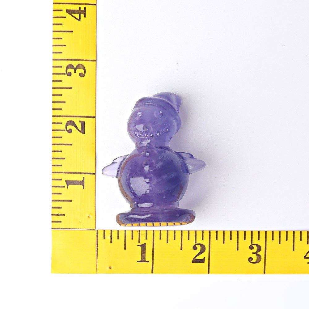 2.3" Fluorite Snowman Crystal Carvings Wholesale Crystals USA