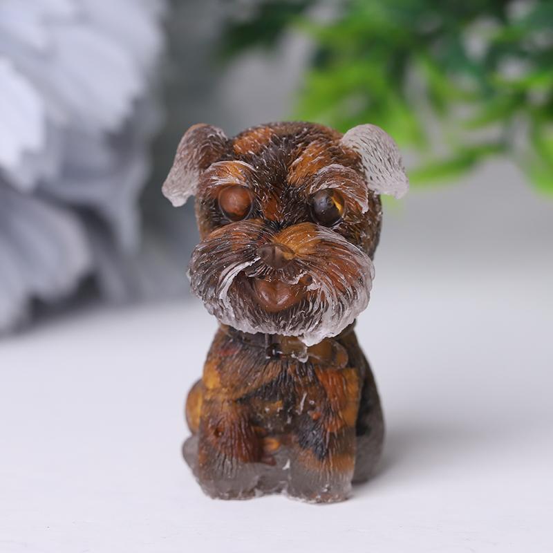 Wholesale Resin Crystal Schnauzer Dog Wholesale Crystals USA