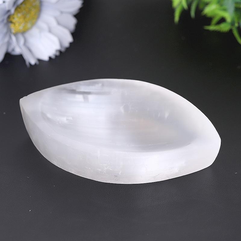 4.2" Polished Selenite Bowl