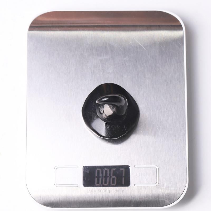 2.25" Black Obsidian Witch's Hat Crystal Carvings Wholesale Crystals USA