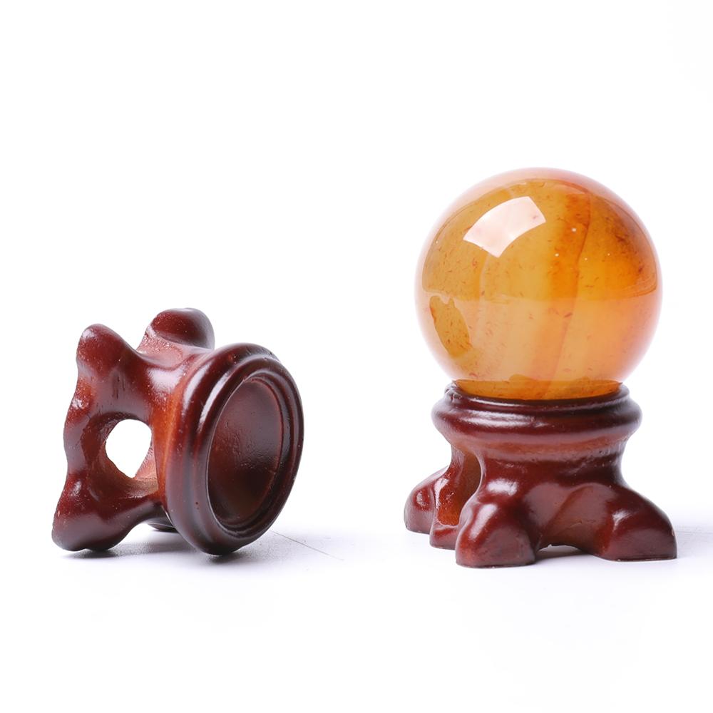 Set of 2 Branch Wood Display Stand Base