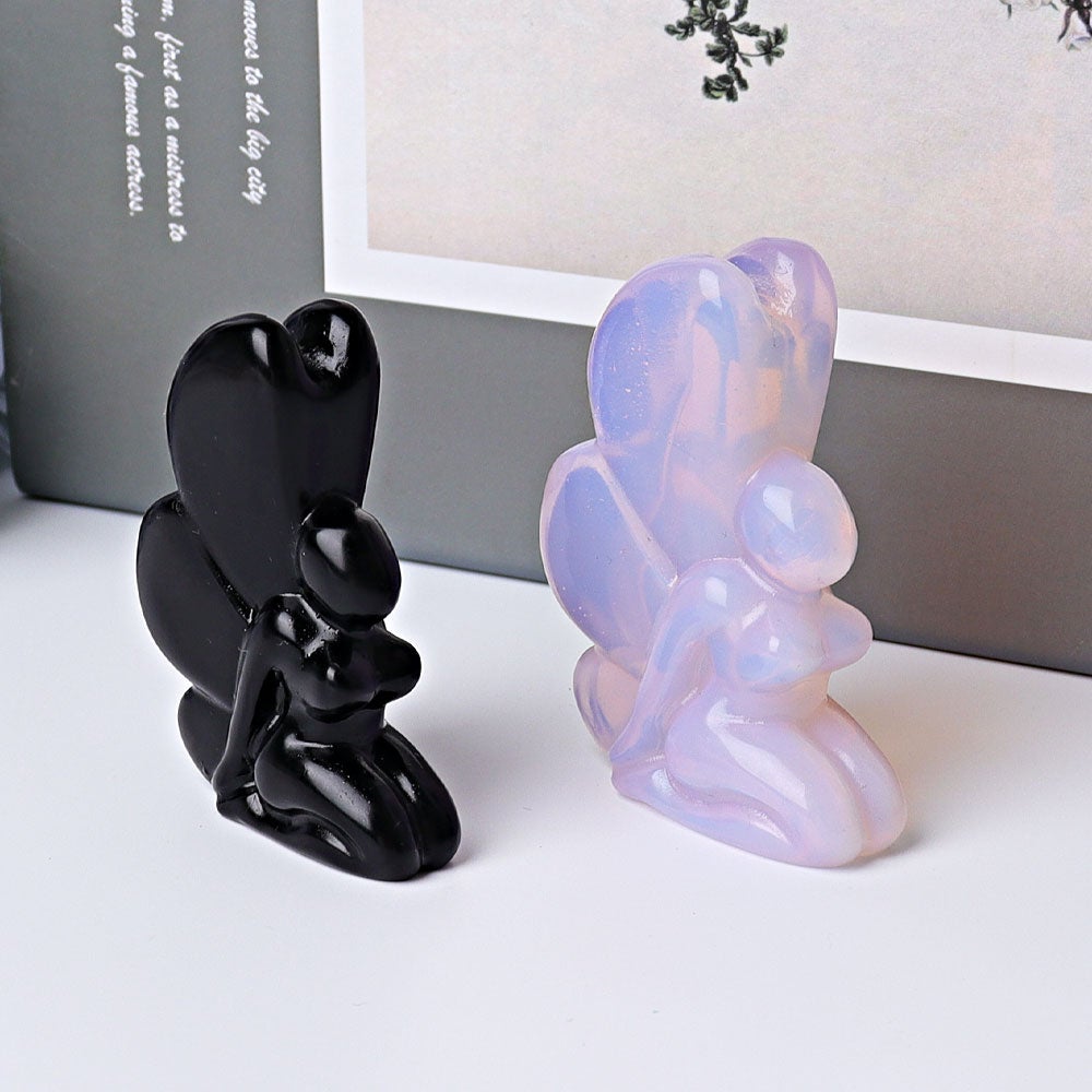 2.5" Fairy Crystal Carvings Wholesale Crystals USA