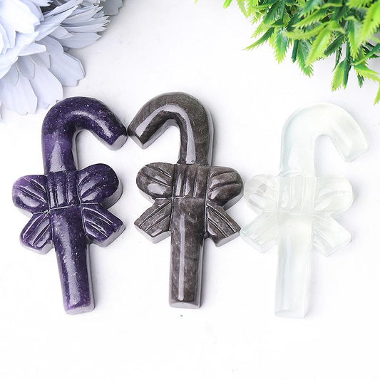 3" Candy Crystal Carvings for Christmas Wholesale Crystals USA