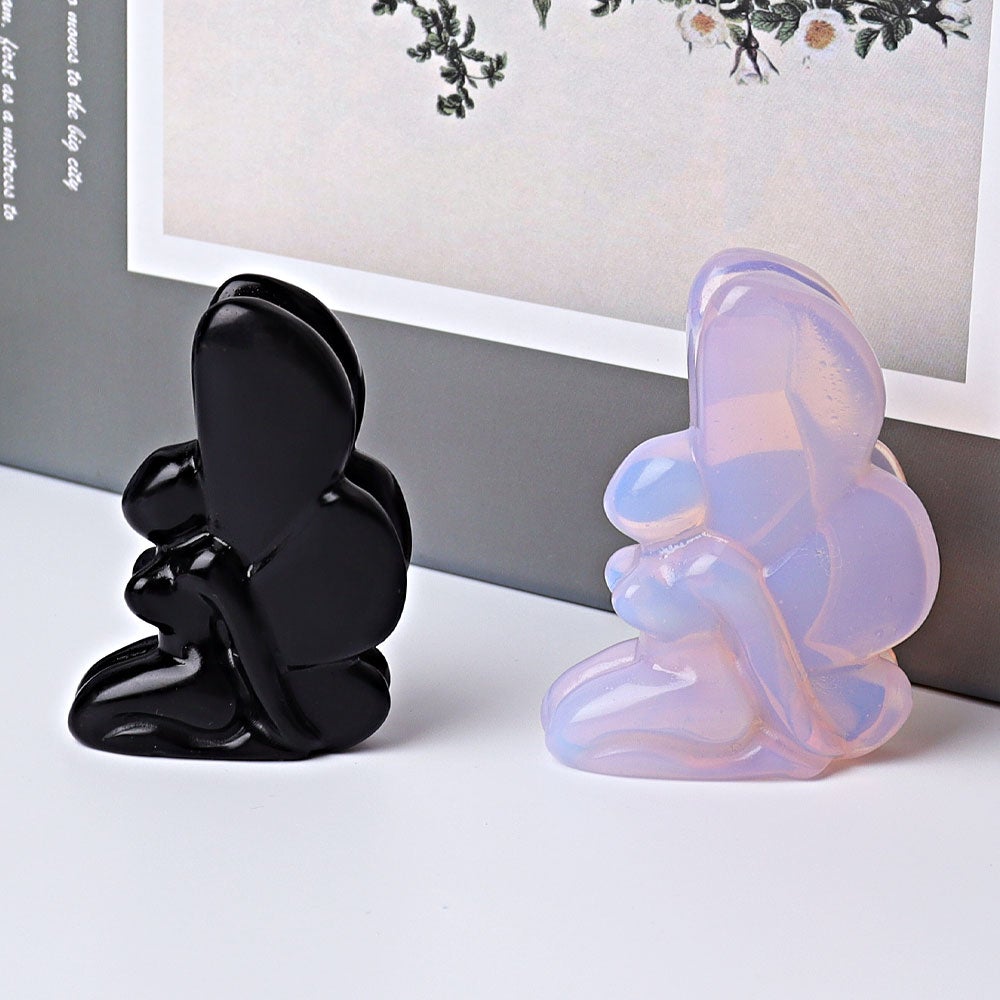 2.5" Fairy Crystal Carvings Wholesale Crystals USA