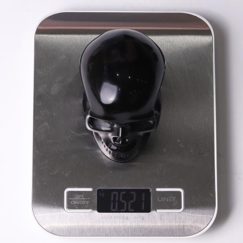 Black Obsidian Skull Crystal Carvings for Halloween Wholesale Crystals USA