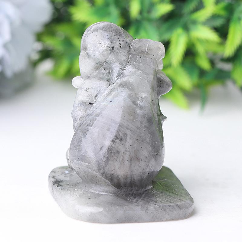 2.2" Labradorite Santa Claus Crystal Carvings Wholesale Crystals USA