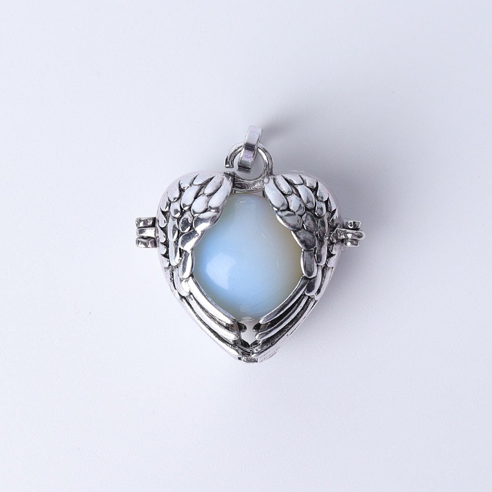 1.16" Heart Shape Crystal Pendant Wholesale Crystals USA