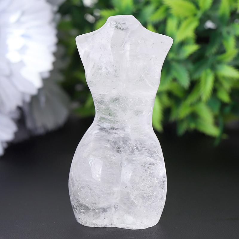 3" Clear Quartz Model Carvings Wholesale Crystals USA
