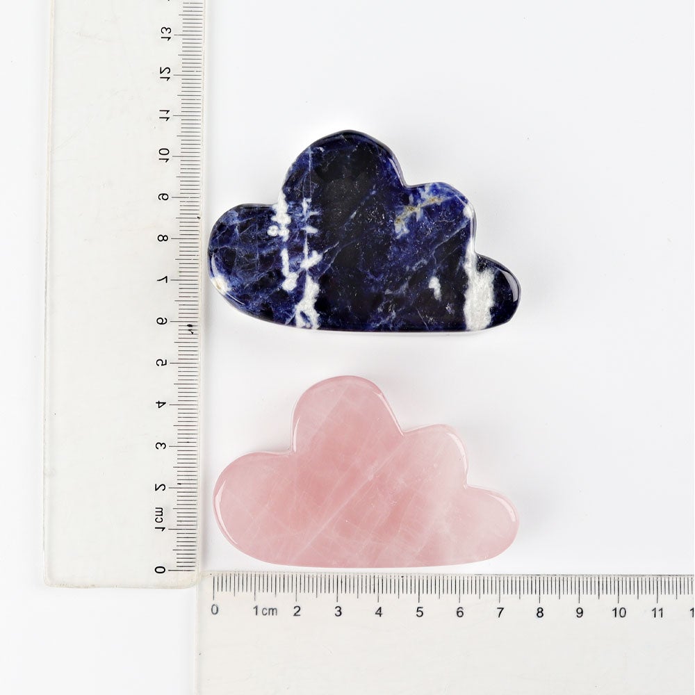 2.7"-3.0" Cloud Crystal Carvings Wholesale Crystals USA