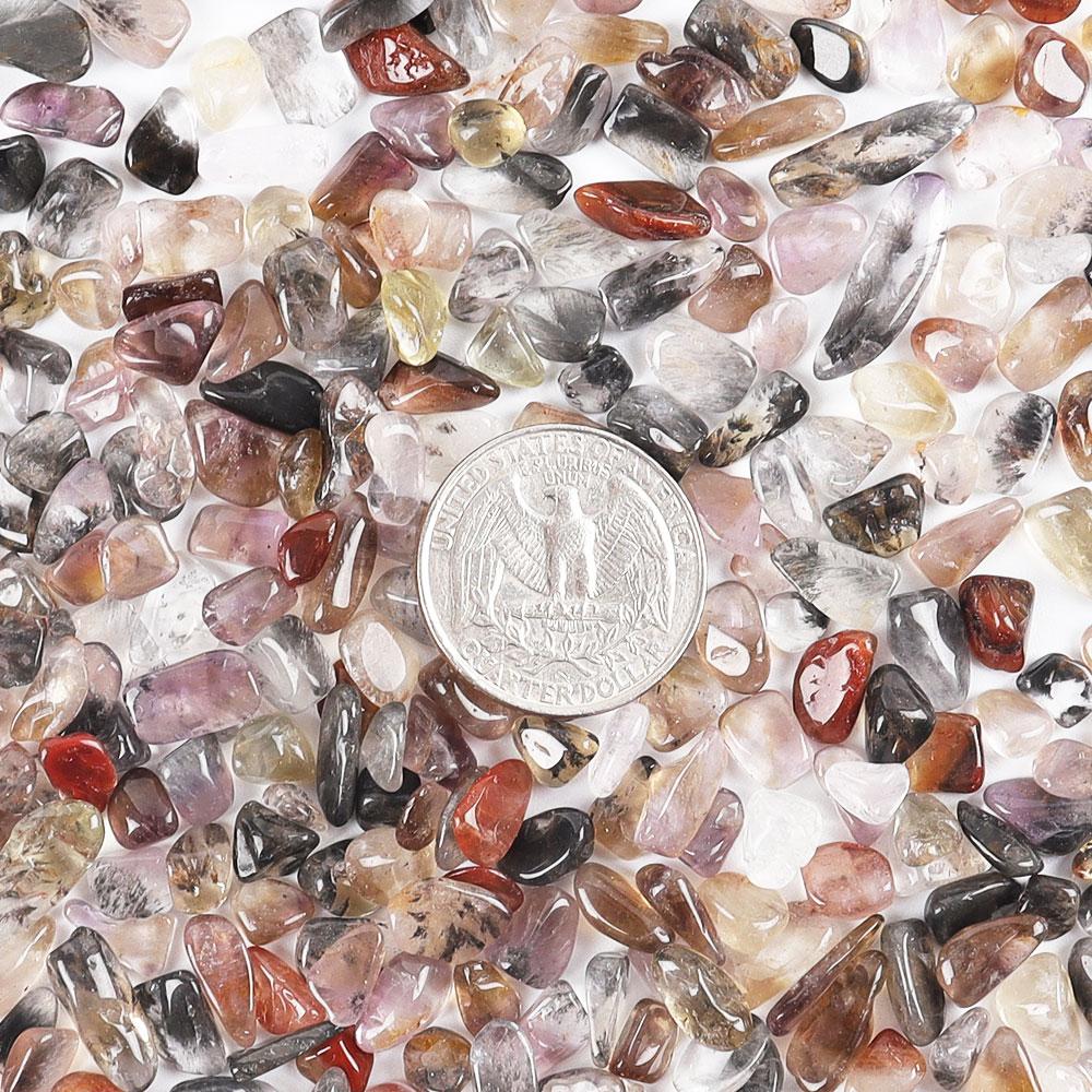 0.1kg Natural Mixed Tumbled Crystal Chips Stone for Home Decoration Wholesale Crystals USA
