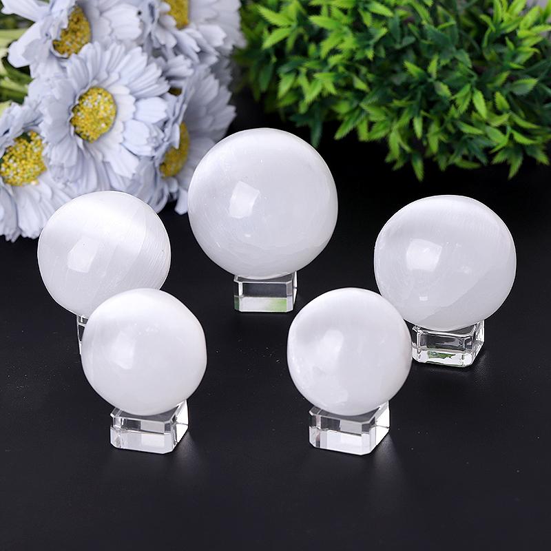 Selenite Sphere