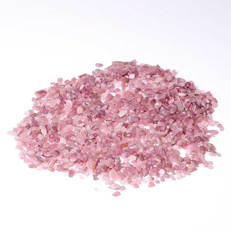 0.1kg Natural Madagascar Rose Quartz Chips Wholesale Crystals USA