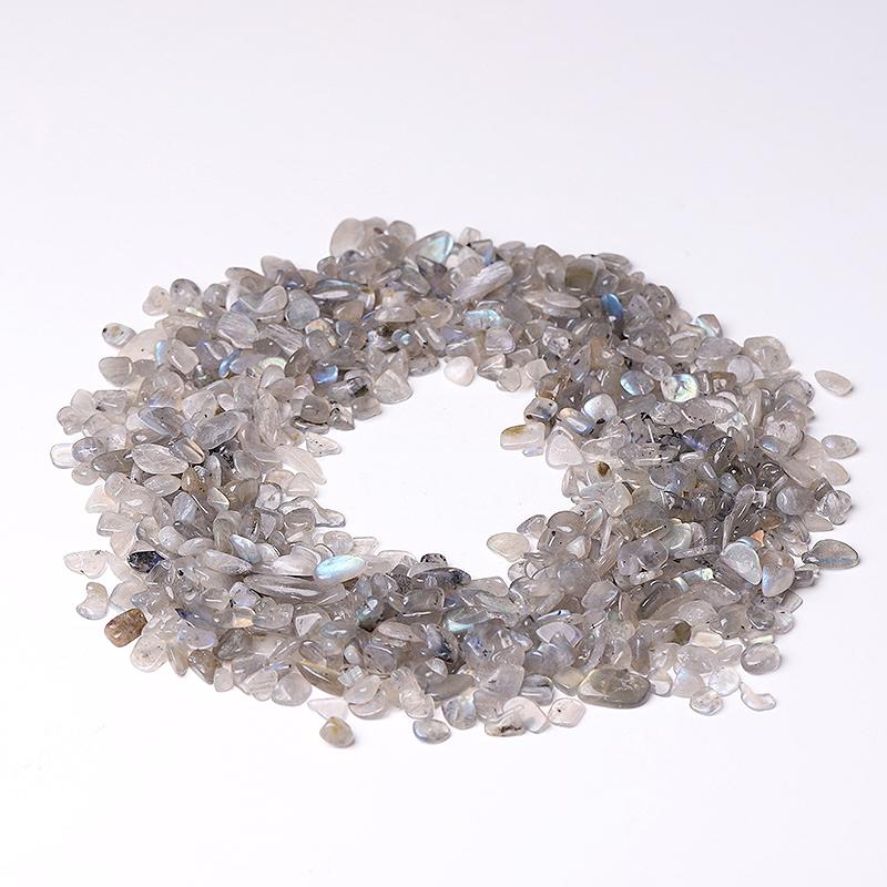 0.1kg Natural Labradorite Chips Crystal Chips for Decoration Wholesale Crystals USA