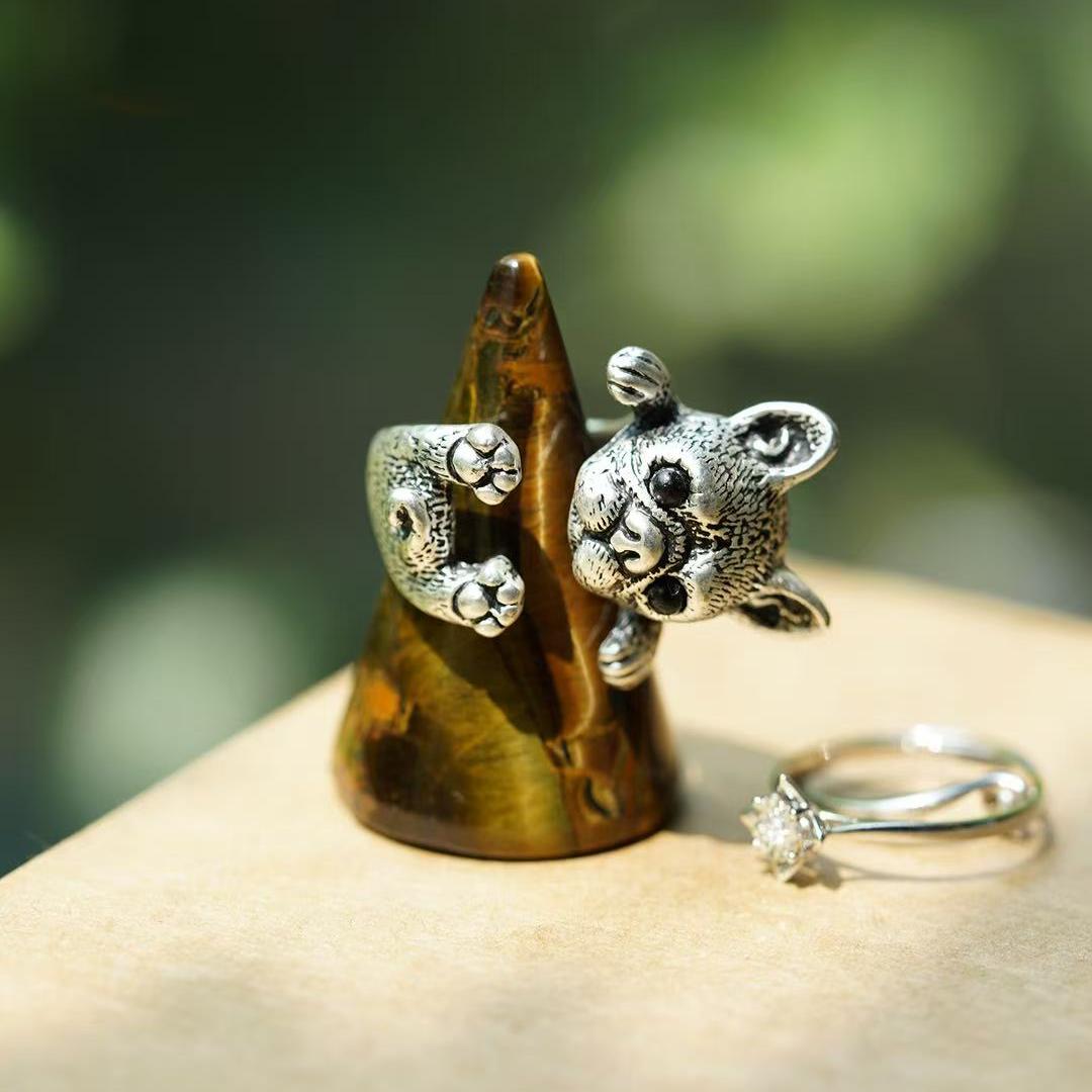 4cm Crystal Ring Holder Crystal Healing Bulk Wholesale