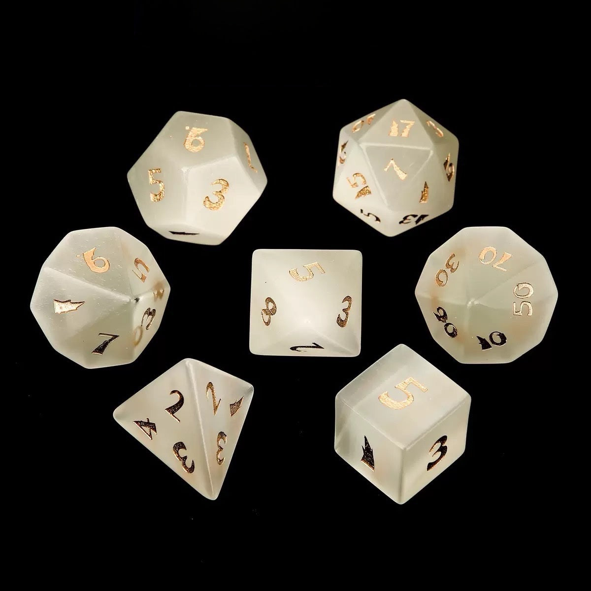 7pcs Crystal Dices Carving Collection Crystal Healing Bulk Wholesale