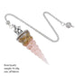 Crystal Chips Unicorn Pendulum for Healing Bulk Wholesale
