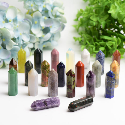 1.9" Mixed Crystal Point Crystal Healing Bulk Wholesale